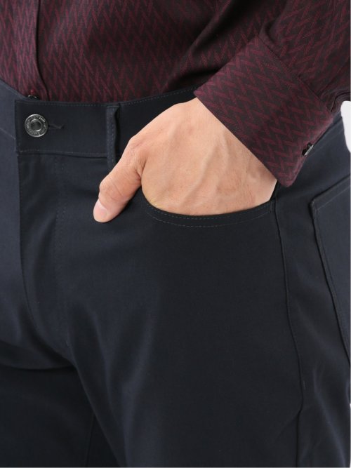 クロスストレッチ スリムパンツ ツイル