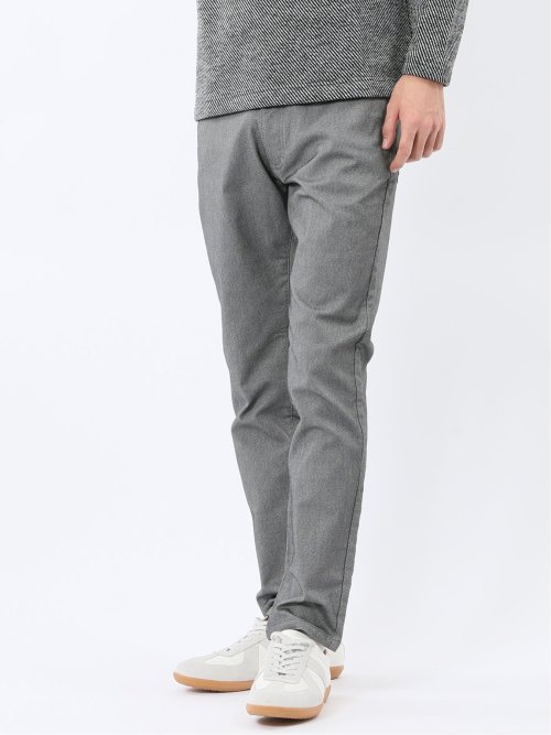 クロスストレッチ+ウォーム スリムパンツ カルゼ