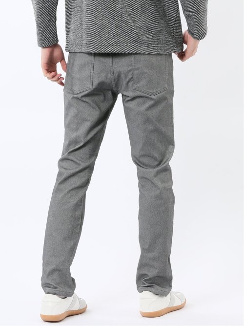 クロスストレッチ+ウォーム スリムパンツ カルゼ