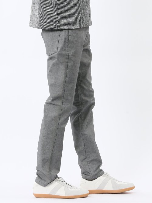 クロスストレッチ+ウォーム スリムパンツ カルゼ