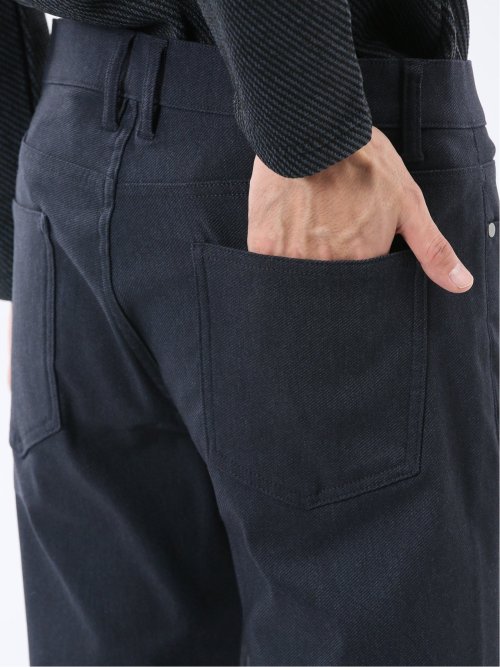 クロスストレッチ+ウォーム スリムパンツ カルゼ