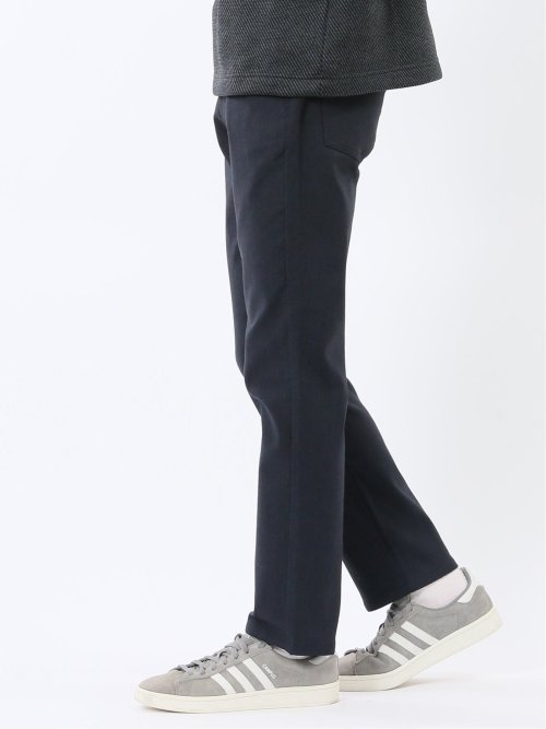 クロスストレッチ+ウォーム スリムパンツ カルゼ