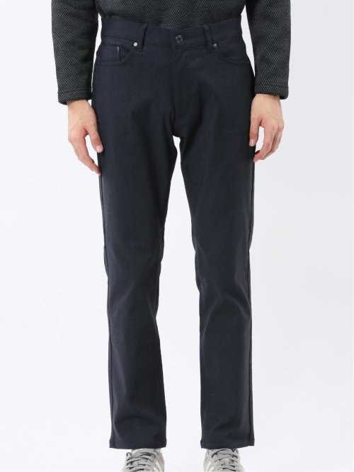 クロスストレッチ+ウォーム スリムパンツ カルゼ