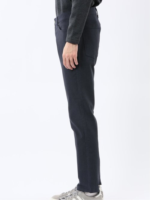 クロスストレッチ+ウォーム スリムパンツ カルゼ