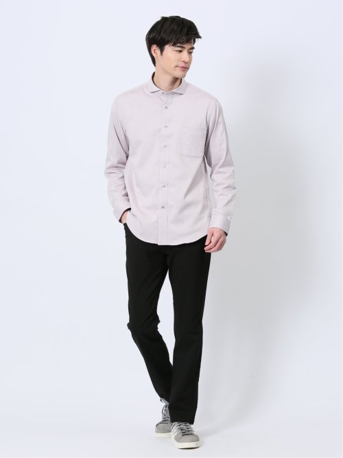 クロスストレッチ スリムパンツ ツイル