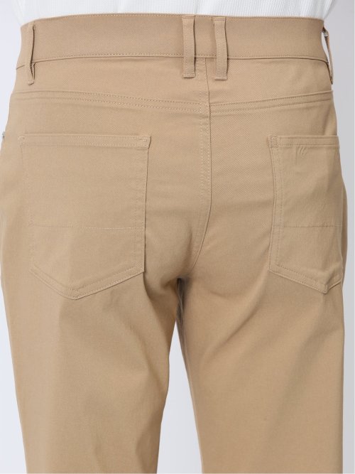 クロスストレッチ スリムパンツ ツイル