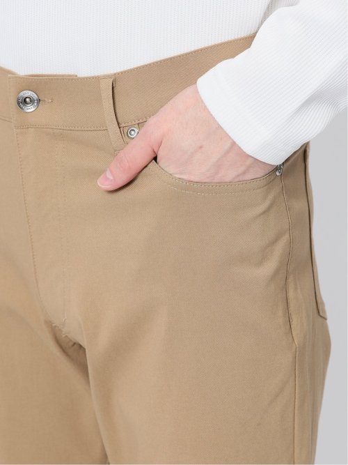 クロスストレッチ スリムパンツ ツイル