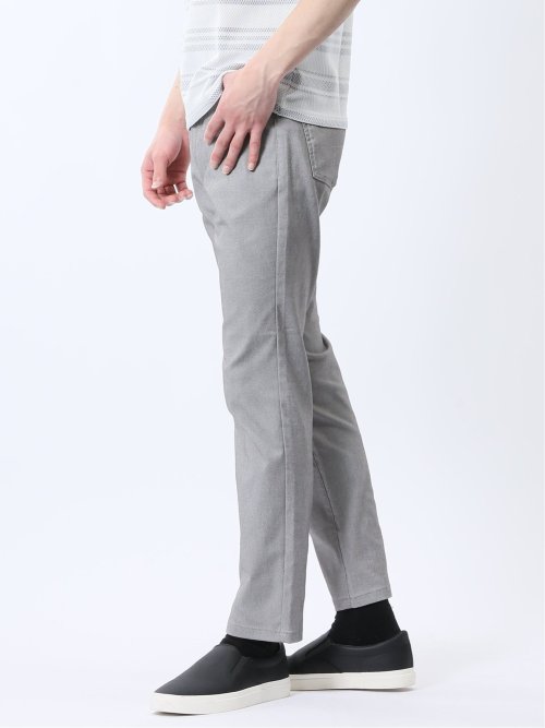 クロスストレッチ スリムパンツ