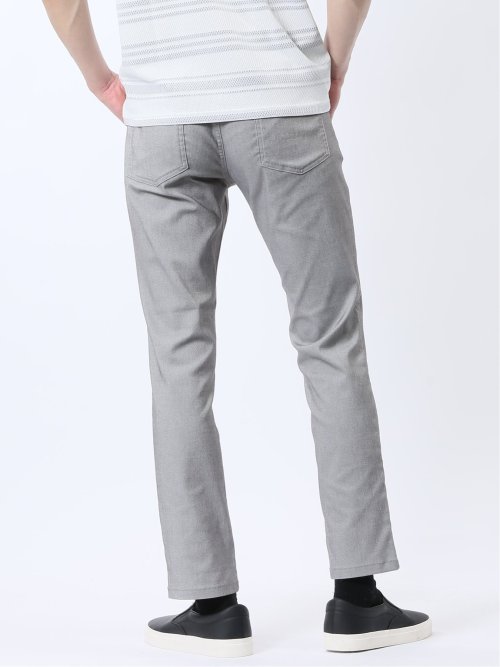 クロスストレッチ スリムパンツ