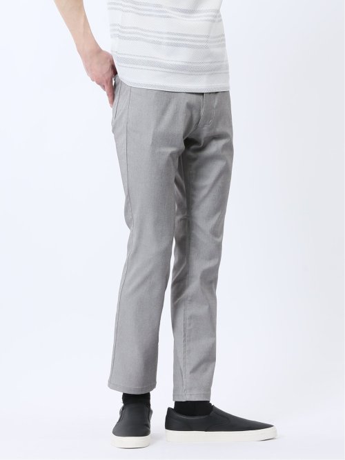 クロスストレッチ スリムパンツ