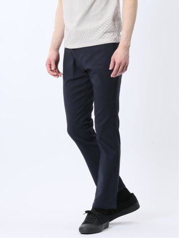 クロスストレッチ スリムパンツ