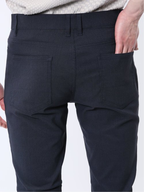 クロスストレッチ スリムパンツ