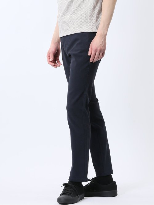 クロスストレッチ スリムパンツ