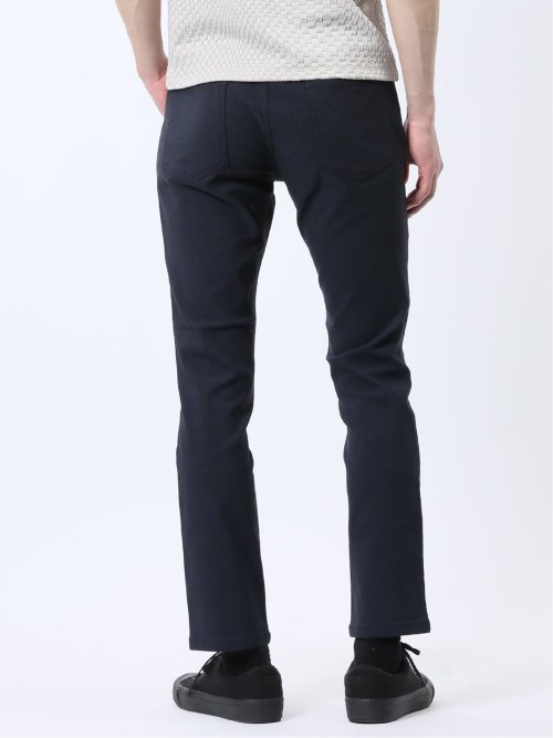 クロスストレッチ スリムパンツ