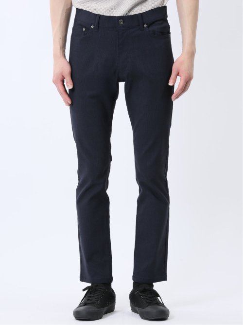 クロスストレッチ スリムパンツ