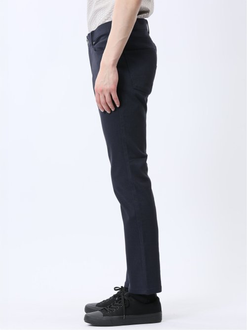 クロスストレッチ スリムパンツ