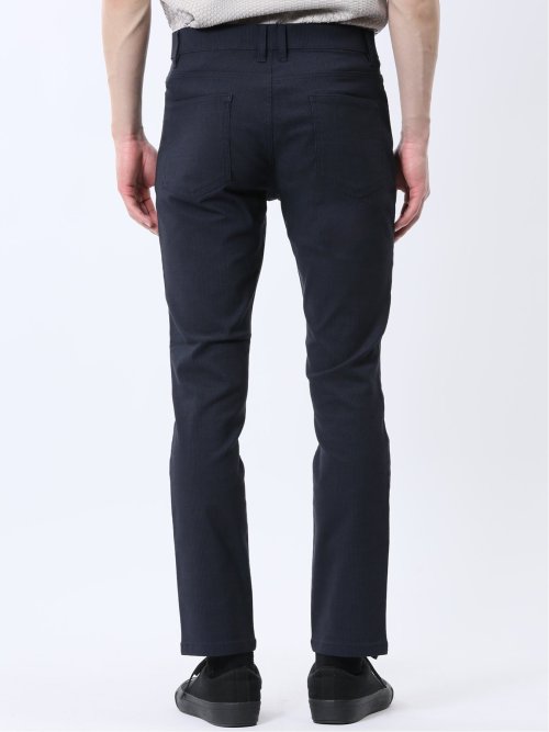 クロスストレッチ スリムパンツ