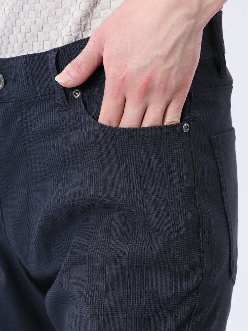 クロスストレッチ スリムパンツ