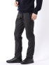 パンツ メンズ ストレッチ 裏起毛 スリム トラウザー テーパード ツイル クロスストレッチ + ウォーム