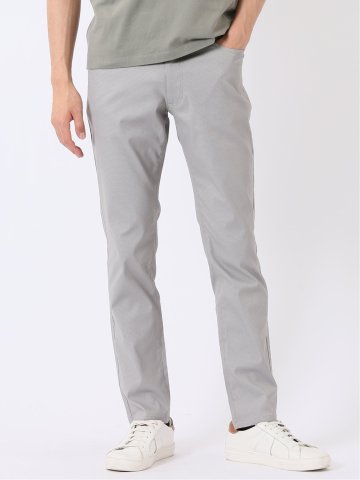 クロスストレッチ + クール スリム パンツ ドビー