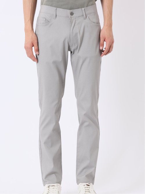 クロスストレッチ + クール スリム パンツ ドビー