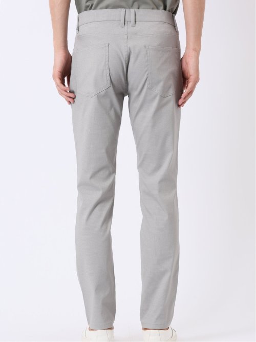 クロスストレッチ + クール スリム パンツ ドビー