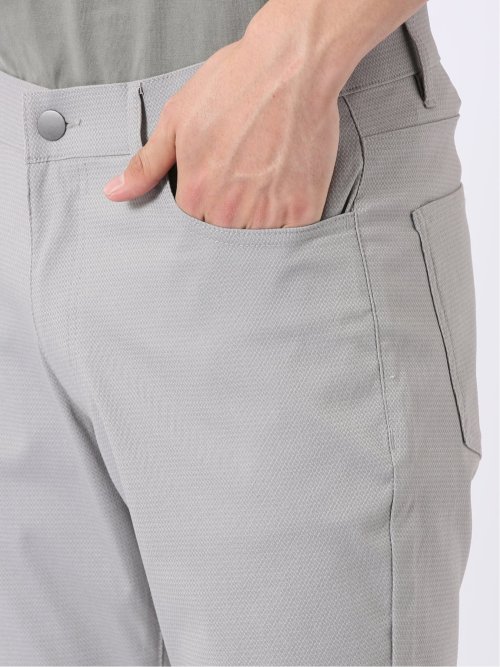 クロスストレッチ + クール スリム パンツ ドビー