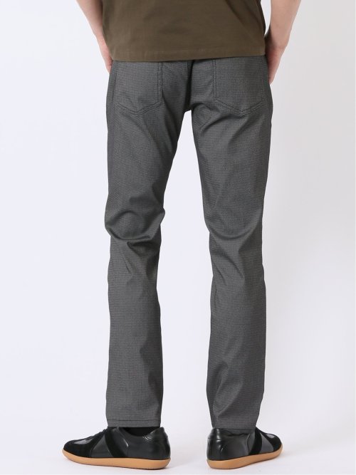 クロスストレッチ + クール スリム パンツ ドビー