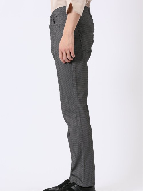 クロスストレッチ + クール スリム パンツ ドビー