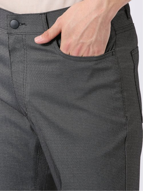 クロスストレッチ + クール スリム パンツ ドビー