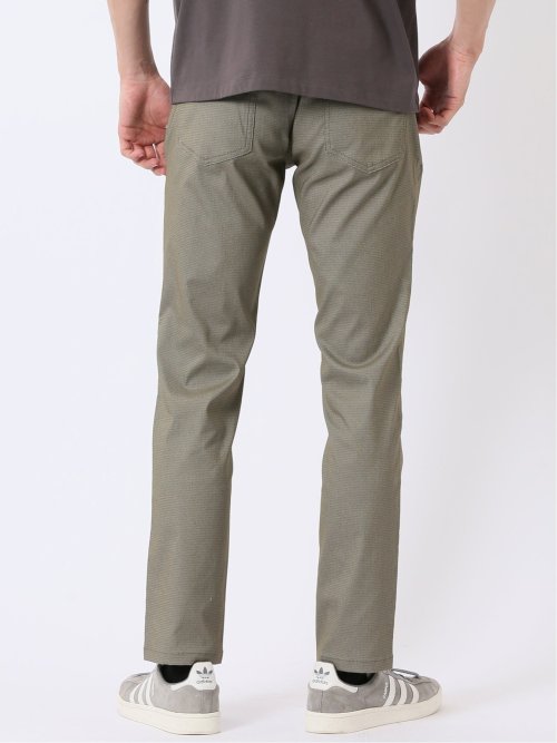 クロスストレッチ + クール スリム パンツ ドビー