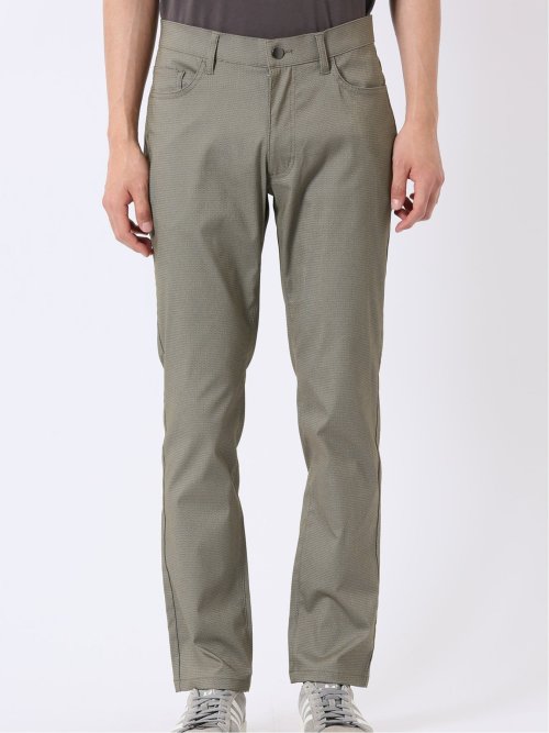 クロスストレッチ + クール スリム パンツ ドビー