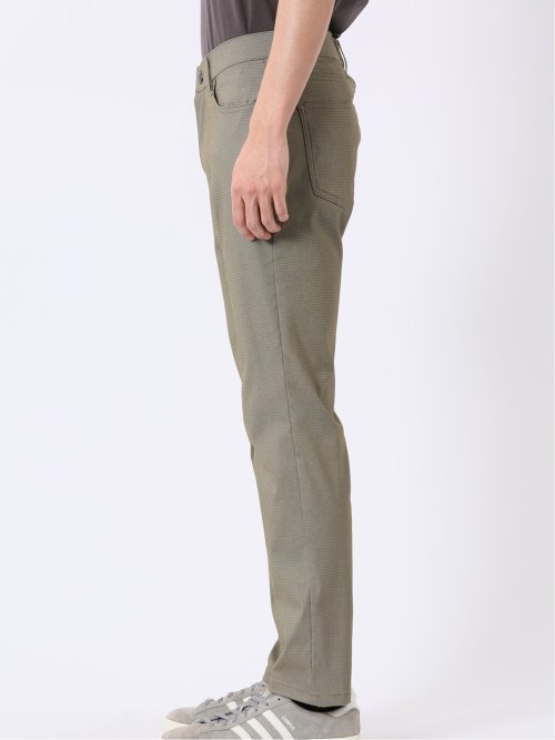 クロスストレッチ + クール スリム パンツ ドビー