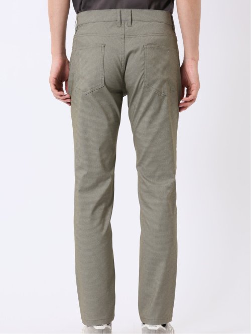 クロスストレッチ + クール スリム パンツ ドビー