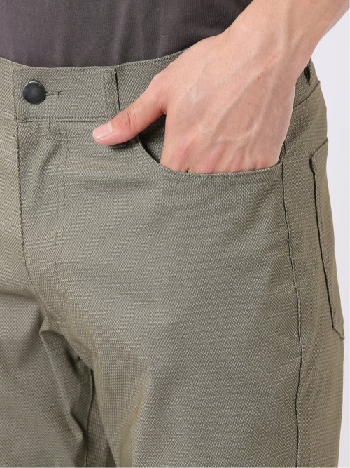 クロスストレッチ + クール スリム パンツ ドビー