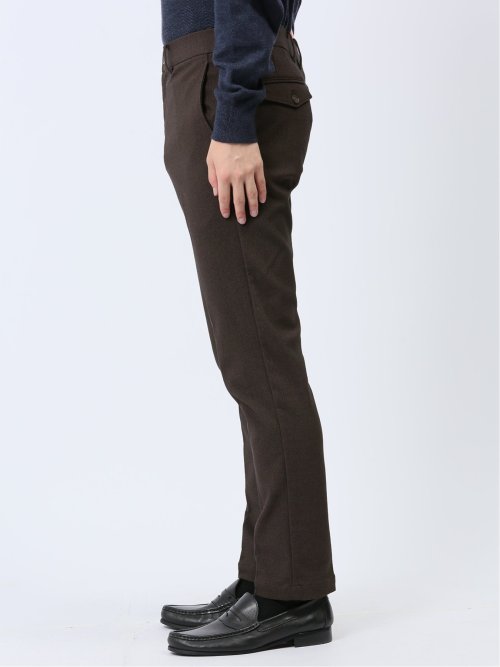 クロスストレッチ トラウザーパンツ