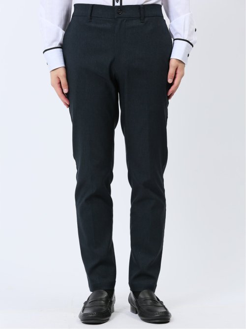 クロスストレッチ トラウザーパンツ