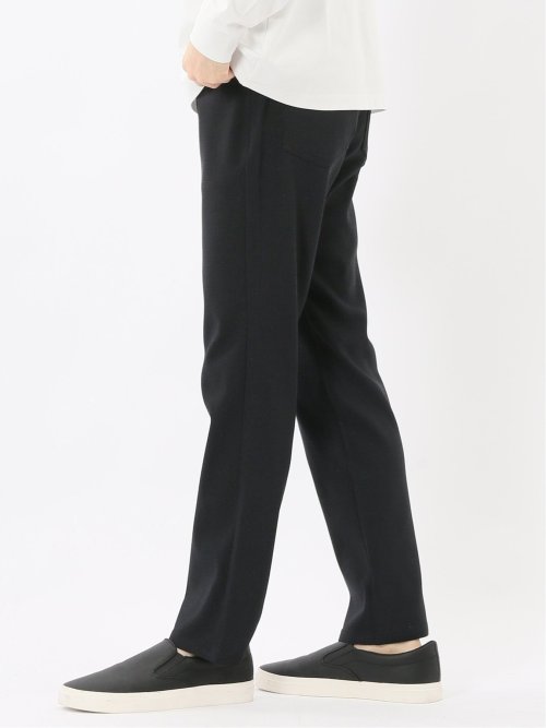 クロスストレッチ スリムパンツ ドビー