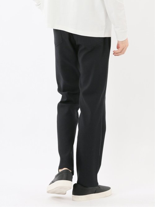 クロスストレッチ スリムパンツ ドビー