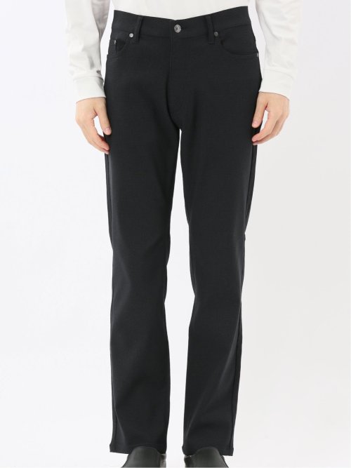 クロスストレッチ スリムパンツ ドビー