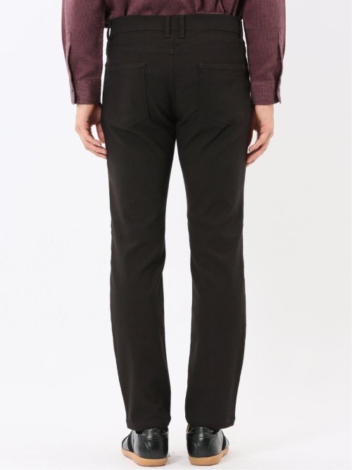 クロスストレッチ スリムパンツ ドビー