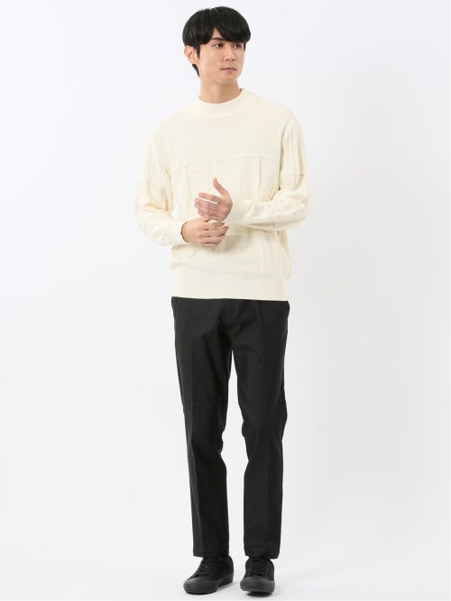 クロスストレッチ+ウォーム トラウザーパンツ ソラーロ