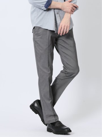 クロスストレッチ トラウザーパンツ