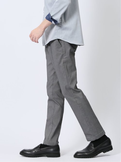 クロスストレッチ トラウザーパンツ