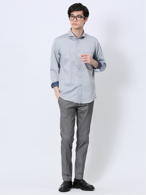 クロスストレッチ トラウザーパンツ