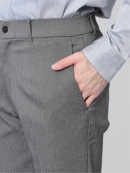 クロスストレッチ トラウザーパンツ