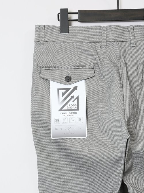 クロスストレッチ トラウザーパンツ