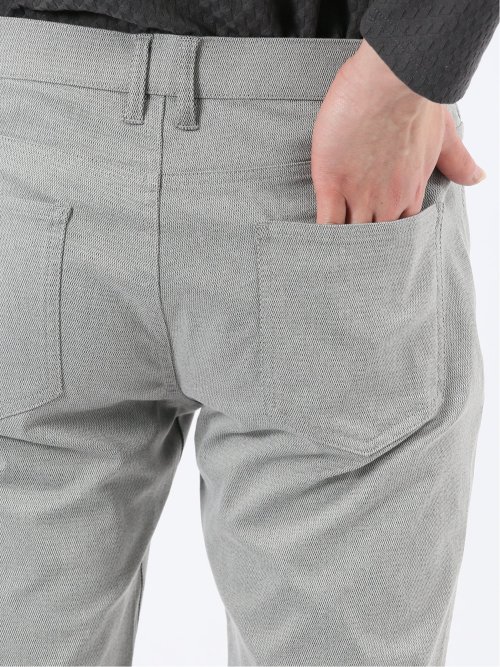 クロスストレッチ スリムパンツ ウェーブソラーロ