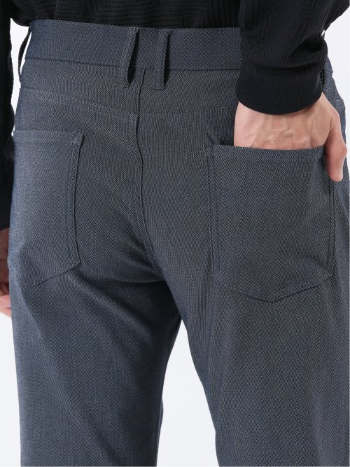 クロスストレッチ スリムパンツ ウェーブソラーロ