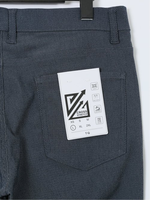 クロスストレッチ スリムパンツ ウェーブソラーロ